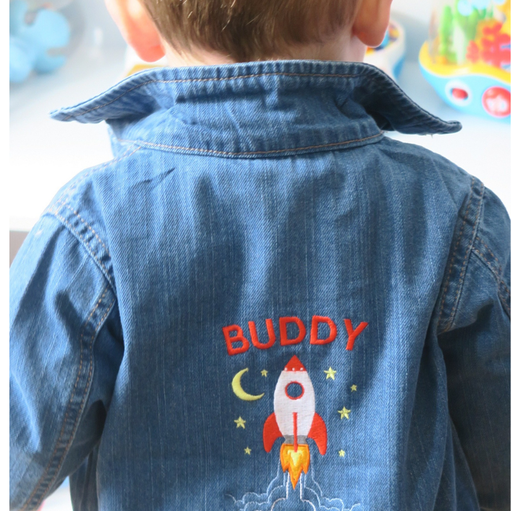 Personalised best sale baby jacket