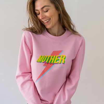 mother lightning bolt sweatshirt